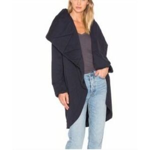 Young Fabulous & Broke Sandrine quilted cocoon jacket Cardigan Coat Size S/M